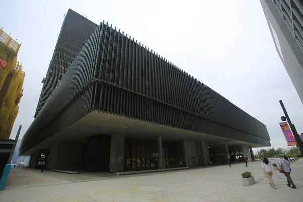 Hong Kong 2022 Janeiro Exterior Kowloon Ocidental Museu — Fotografia de Stock