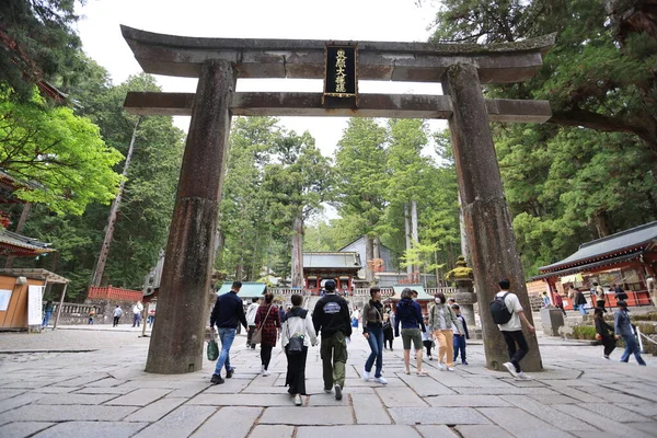 Нікко Японська Святиня Тошогу Присвячена Токугава Леясу Unesco World Heritage — стокове фото