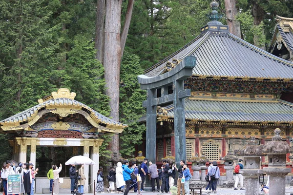 Nikko Shi Giappone Santuario Toshogu Dedicato Tokugawa Leyasu Patrimonio Mondiale — Foto Stock