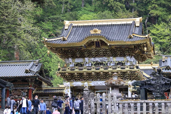 Nikko Shi Japonya Toshogu Tapınağı Tokugawa Leyasu Ithaf Edilmiştir Unesco — Stok fotoğraf
