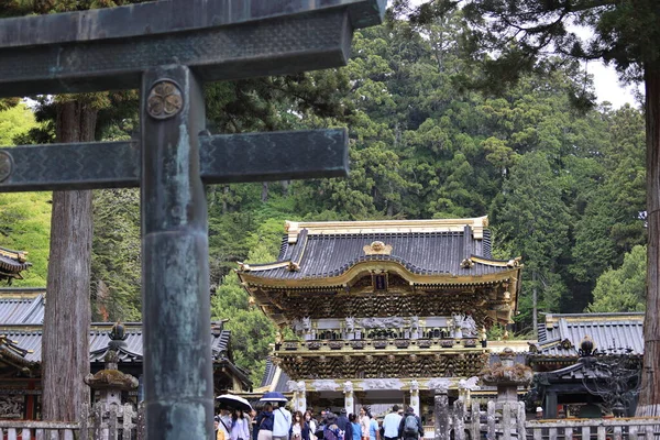 Нікко Японська Святиня Тошогу Присвячена Токугава Леясу Unesco World Heritage — стокове фото
