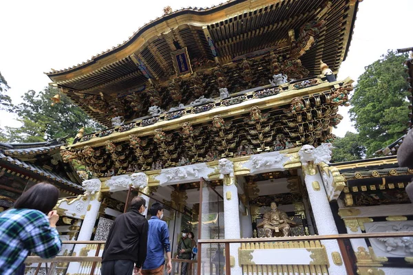 Nikko Shi Japan Toshogu Shrine Dedicated Tokugawa Leyasu 教科文组织世界遗产场址 — 图库照片