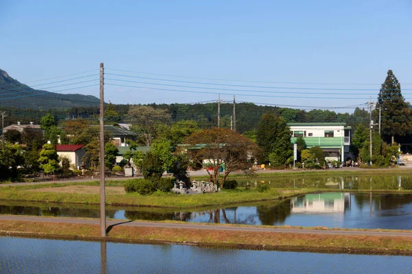 Kanuma Shi Jest Jedną Pięknych Wiosek Pobliżu Tochigi Japonia Sezonie — Zdjęcie stockowe