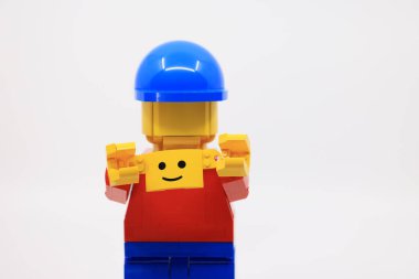 Hong Kong - 7 Kasım: Dev adam her zaman yüzünü değiştirir.