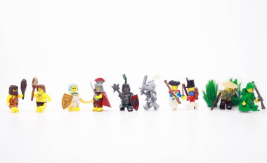 Hong Kong - 6 Mayıs 2024: farklı çağda insan dövüşçüsü