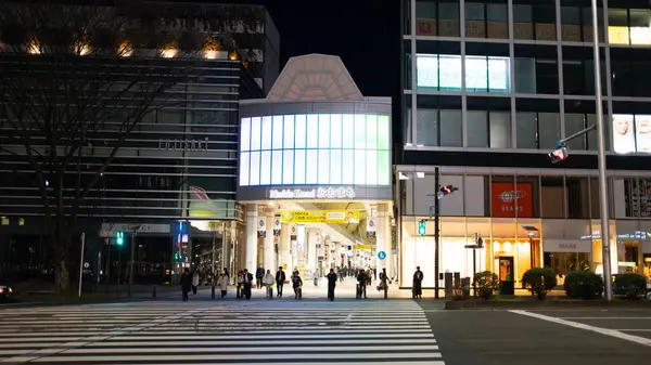 Sendai, Japonya 17 Nisan 2025: Marble Road Ohmachi, Sendai 'deki alışveriş caddelerinden biridir. Sendai, kuzey doğu Honshu 'nun en büyük şehridir.. 