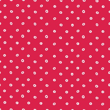 Yüzey tasarımı, zanaat, giyim ve diğer tasarım projeleri için yılın düzensiz rengi Viva Magenta ile kusursuz geometrik desen