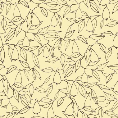 Tekstil, kumaş, ev dekorasyonu, yüzey tasarımı, posterler ve çizimler için kusursuz desenler. Açık renkli arka planda izole elementler. Sağlıklı yiyecekler, vejetaryenlik teması