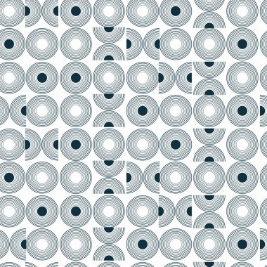 Kusursuz desenli, elle çizilmiş süslemeli Art Deco tarzı. Paket kağıdı, ev dekorasyonu ve diğer tasarım projeleri için