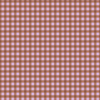 Seamless large checkered repeating pattern for wrapping paper, bedding, home design and other design projects in futuristic aesthetics and retro futurism in color 2025 Mocha Mousse clipart