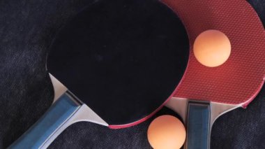 ping pong setinin görünümü, döndür