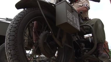  Vintage WWII US Army motorcycle