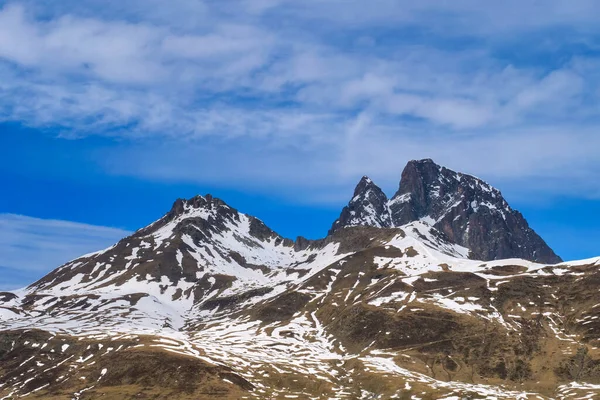 stock image Famous mountain peak of Pyrenees, the Pic du Midi d'Ossau