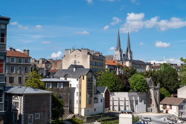 Vista Sulla Città Pau Aquitania Francia — Foto Stock