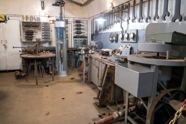 Fransa 'daki ligne Maginot kalesinin içinde.