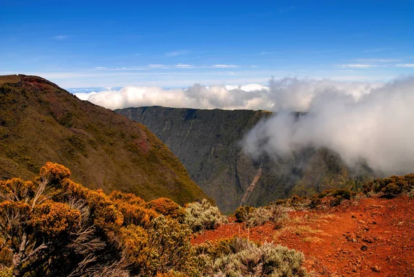 stock image Plaine des Sables, Piton de la Fournaise, the Reunion Island