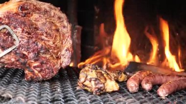 Lezzetli ızgara biftek.