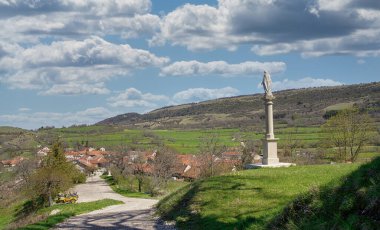 Mont Balvay, Rhone Alpes, Ain, Fransa manzarası