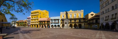 Cartagena Kolombiya 'nın tarihi bölgesi