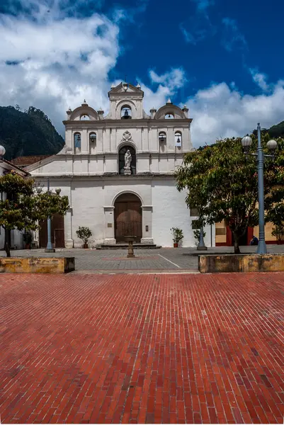 The Church of Our Lady of Las Aguas is a Colombian temple of Catholic worship dedicated to the Virgin Mary under the invocation of the Aguas, it is located in the Las Aguas neighborhood in the town of La Candelaria, historic sector of the city of Bog