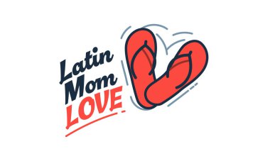 Latin annelerin sevgi ve kimliğinin kavramsal temsili, annelik disipliniyle ilişkili mizahi veya nostaljik bir bağlamda.