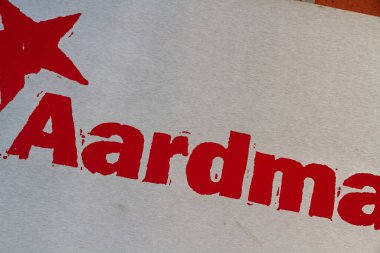 Bristol ENGLAND 29 AĞUSTOS 2021: Aardman Animasyon Film Stüdyosu, manzara