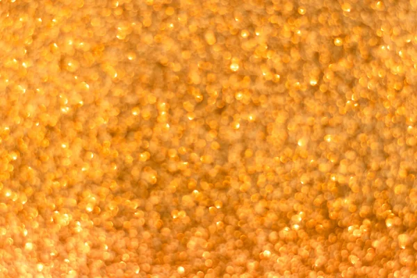 Golden Sparkling Background Shiny Blurred Bokeh — Stock Photo, Image