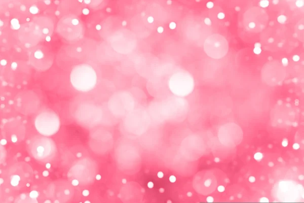 Trendy Viva Magenta Color 2023 Christmas Background Blurred Defocused Red — Stock Photo, Image