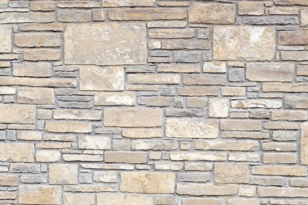 Muro Piedra Gris Beige Sólido Bueno Para Fondo — Foto de Stock