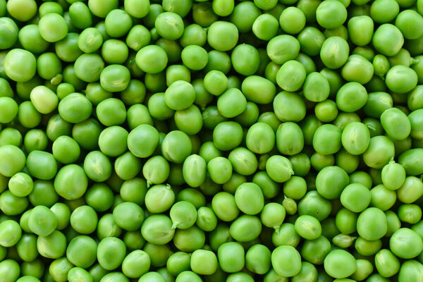 Зеленый горошек. Фон зеленого горошка. Правильное питание
.