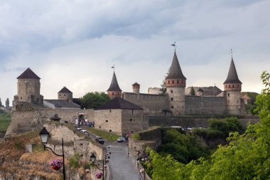 Kamianets-Podilskyi Castle is a former Ruthenian-Lithuanian castle located in the historic city of Kamianets-Podilskyi, Ukraine