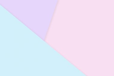 Açık mavi, pembe ve mor tonlarda Pastel tonlarıyla Geometrik bileşim