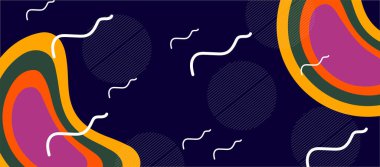 Moda tasarımı kapsıyor. Minimum geometrik şekiller tasarımı. Geleceksel desenler. 