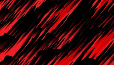 Soyut kırmızı arka plan. Geometrik fütüristik dijital arka plan. Tasarım için hareket arkaplanı