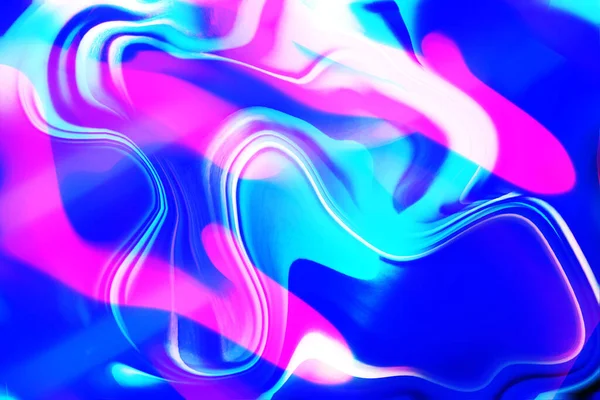 Abstrakten Hintergrund Mit Einem Farbigen Dynamischen Wellen Verschwommenen Hintergrund Illustration — Stockfoto