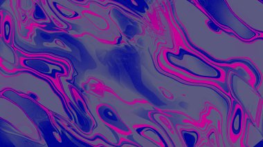 Renkli şekiller ve element tasarımlı soyut kırmızı-mavi arkaplan. Pankart tasarımı