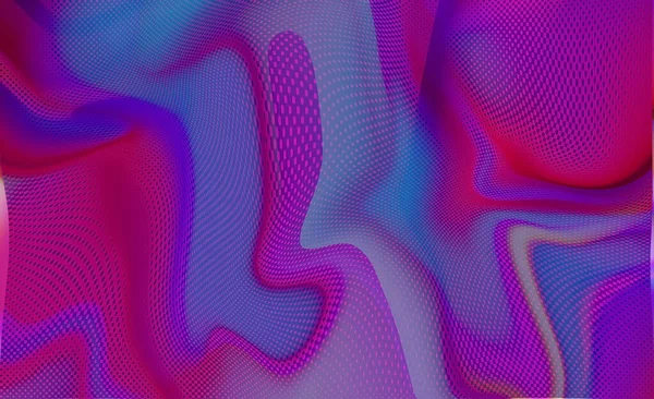 色波がぼやけている抽象的な背景 波のデザインに適したイラスト — ストック写真