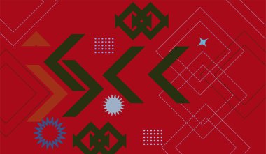 Etnik boho kusursuz desen. Yazdır. arka plan tekrarlanıyor. Kumaş tasarımı, duvar kağıdı.