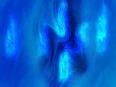 Soyut mavi bulanık dalga arkaplanı. 