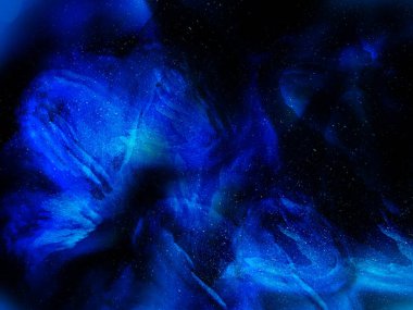 Yumuşak desenli mavi soyut arkaplan