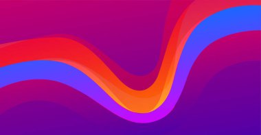 Renkli geometrik elementlere sahip soyut arkaplan,