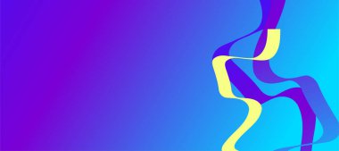 soyut geometrik şekil arkaplanı. Havalı düz vektör tasarımı