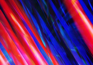 Renkli dinamik dalgaların bulanık arkaplanı olan soyut bir arkaplan. Dalga tasarımı için uygun tasarım