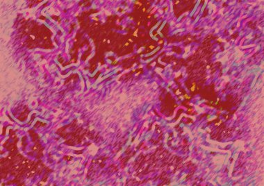 Renkli dinamik dalgaların bulanık arkaplanı olan soyut bir arkaplan. Dalga tasarımı için uygun tasarım