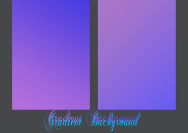 Degrade arka plan tasarlamak