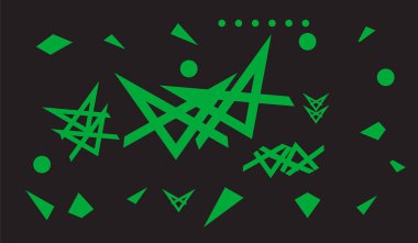 Web Tasarımı, Yazdırma, Sunum, Afiş, Flyer, Dergi için Soyut Geometrik Şekiller. dizayn