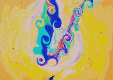 Soyut renkli arkaplan. Doku sanatsal arka plan. Sancak Şablonu 