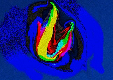 Soyut renkli arkaplan. Doku sanatsal arka plan. Sancak Şablonu 