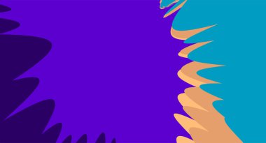 soyut geometrik şekil arkaplanı. Havalı düz vektör tasarımı