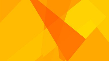 turuncu, sarı ve turuncu üçgen arkaplan çizimi. Duvar kağıdı, poster, kart veya grafik ögeleri için kullanılabilir.